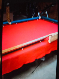 NICE POOL 4 TABLE SALE ONLY 250 CASH