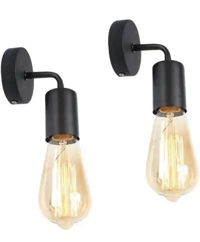 NEW intage Sconces Black for Wall Lamps, E26 Base  Wall Mounted, View more