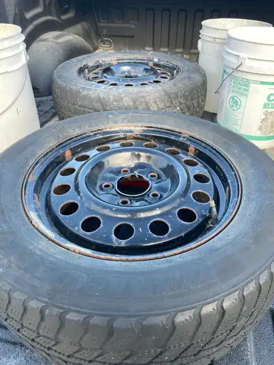 Winguard winter tires 225/60R16 98T Steel 16" winter rims