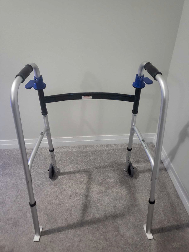 Two button folding walker in Health & Special Needs in Brantford - Image 2