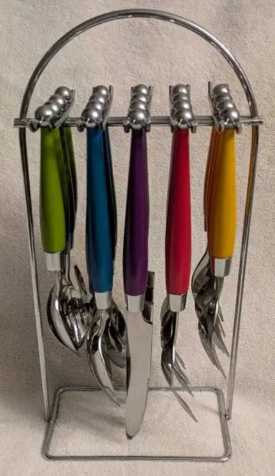 Colourful Cutlery Set, View more
