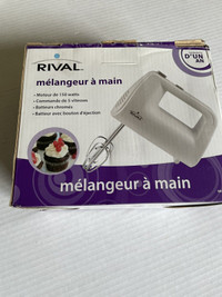 Rival 5 speed hand mixer