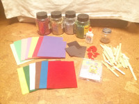 Large Box of Assorted Kids Crafts