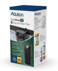 Aqueon Quietflow E Internal Power Filter, 3 Gallon