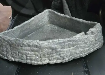 Huge corner water dish , View more