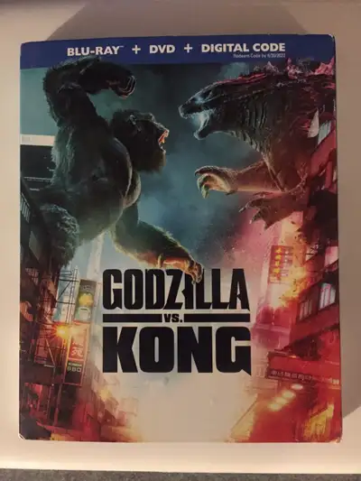 Godzilla vs. Kong Bluray and DVD mint shape vs, View more