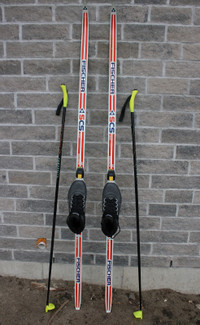 Cross Country Ski Set Men’s Fischer 200 cm Ski Boots SNS Profil