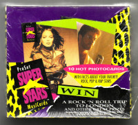 1991 PRO SET SUPERSTARS MUSICARDS FACTORY SEALED WAX BOX