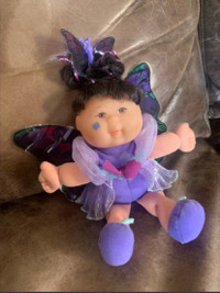 Vintage 90’s Cabbage Patch Butterfly Fairy Doll Asian 8”