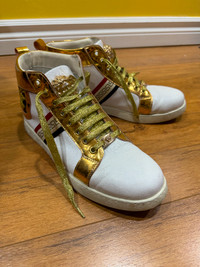 Vintage Versace Sneakers - Medusa Gold (Highest offer takes it)