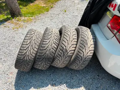 We have 4 Uniroyal all season tires for sale. There's still some tread left, but they are almost to...