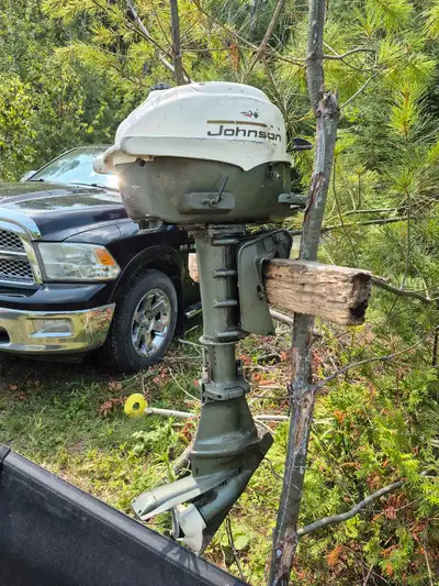 Johnson motor 3.5 horsepower.