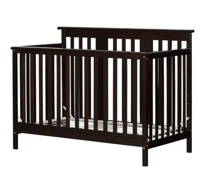 Dark Wood Crib, View more