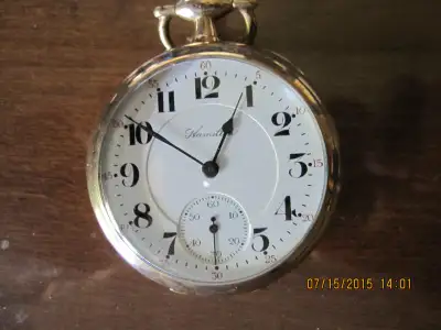 Beautiful Hamilton 956 14k gold filled pocket watch from approximately 1915. Good working order and...
