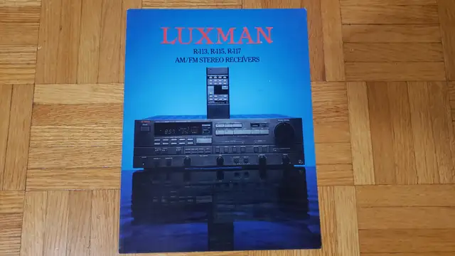 LUXMAN R-115 ORIGINAL OWNER'S MANUAL LIKE NEW CONDITION in Stereo Systems & Home Theatre in City of Toronto - Image 5