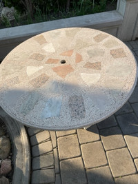 Stone/Concrete outdoor table