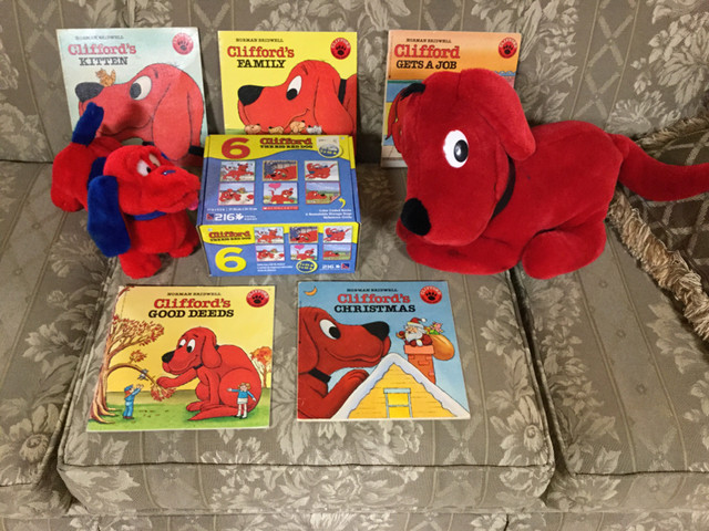 PLUSH CLIFFORD,  PUZZLES. AND. BOOKS dans Jouets et jeux  à Ville d’Halifax - Image 3