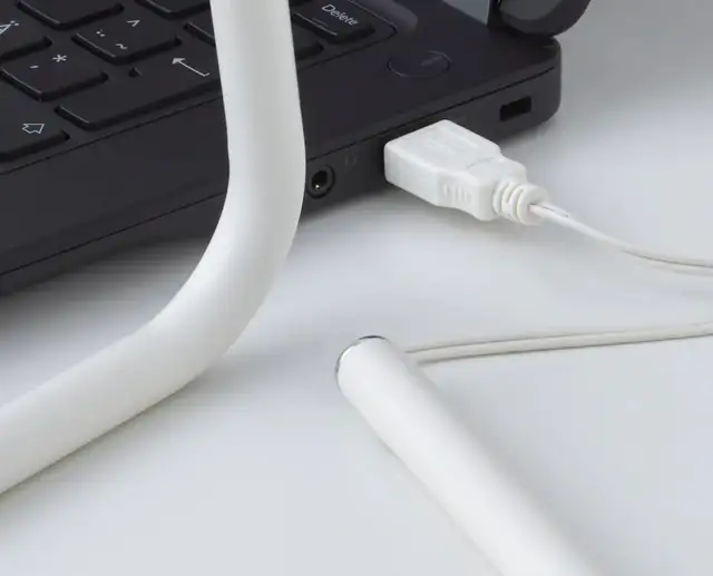 IKEA HÅRTE LED work lamp, white/silver color in Indoor Lighting & Fans in City of Toronto - Image 5