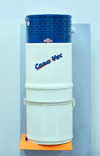 PRE-OWNED CANAVAC 399A CENTRAL VACUUM UNIT WITH BRAND NEW MOTOR