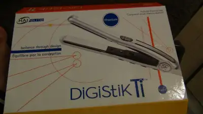 brand new HAI Elite Digistik 1 Inch Titanium Flat Iron, View more