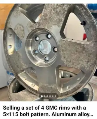 The rims are still for sale. All spec's are in the last photo. Just trying to get what I paid for th...