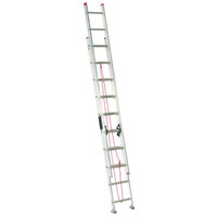 Louisville Ladder 20 ft Aluminum Extension Ladder. 