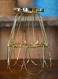 Bulb Cage - Brass Finish