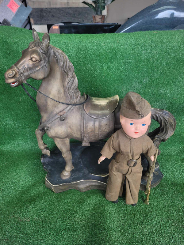 ANTIQUE SOLDIER DOLL 1940 in Arts & Collectibles in Saint John