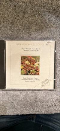 CD Tchaikovsky Piano Concerto 1 Op 23, Capriccio Italien Op 45