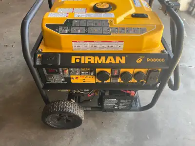 Have a Furman generator. It was originally an 8000 watt running generator but the connecting rod lef...
