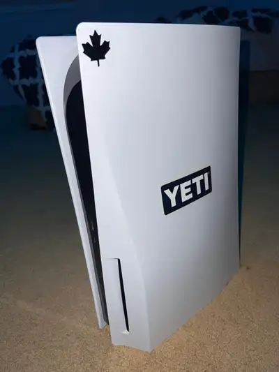 PS5 (667GB storage) free controller and cables, View more