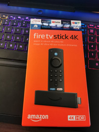 BNIB Fire TV Stick 4K Streaming Device Alexa Voice Smart Remote