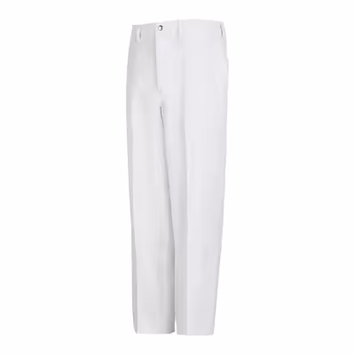 mens red kap brand chef pants. 32 x 36. white. new have 2 pairs at 15.00 each also have other chef u...