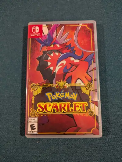 Nintendo swich games for sale.. pokemon scarlet, View more