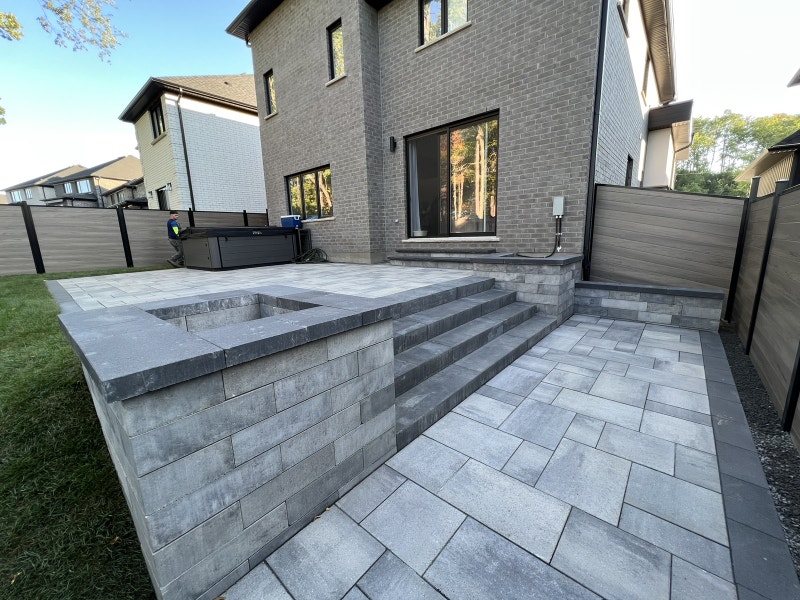 Interlock pavers • patios • driveways • retaining walls Interlock