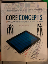 Selling Wiley Core Concepts of Accounting Information Systems