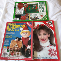 1980s McCall's Needlework & Crafts instructional magazines