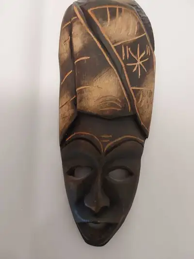 wood mask, View more