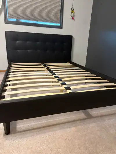 Double Bed frame, Headboard and Mattress, View more