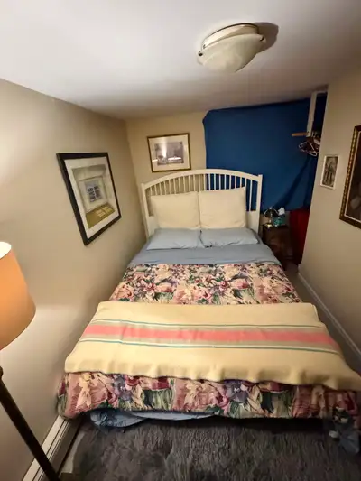 Tyssedal Ikea frame and mattress, View more