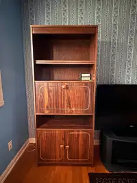 2 Bookshelves with hutch