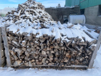 Dry hardwood firewood