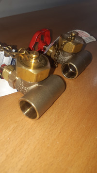 3/4" Dahl sediment valve 