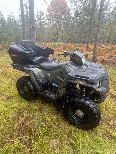 VTT Polaris sportsman 570 2020 -4x4 -automatique - 4800 km Moteur et transmission À1 La tab avant es...