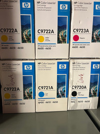 Hp  4600 4650 color laser jet cartridge original 