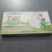 1964 MARY POPPINS CAROUSSEL GAME WALT DISNEY'S PARKER BROS. JEU