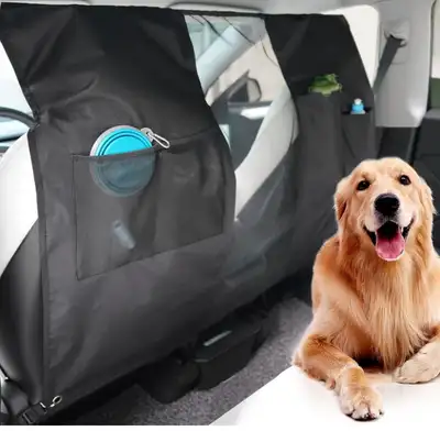 EASTSTORM Upgraded Dog Car Barrier SUV Pet Barrier Net, View more