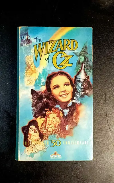 The Wizard of OZ VHS classic vintage retro VCR, View more