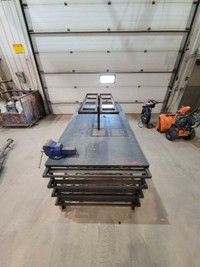 Metal welding fab - engine rebuild tables