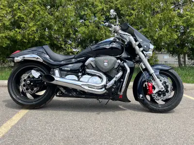 2006 Suzuki M109R Hydraulic Clutch Hard Chrome side burner exhaust BCS modified ECU Galfer Rotors St...